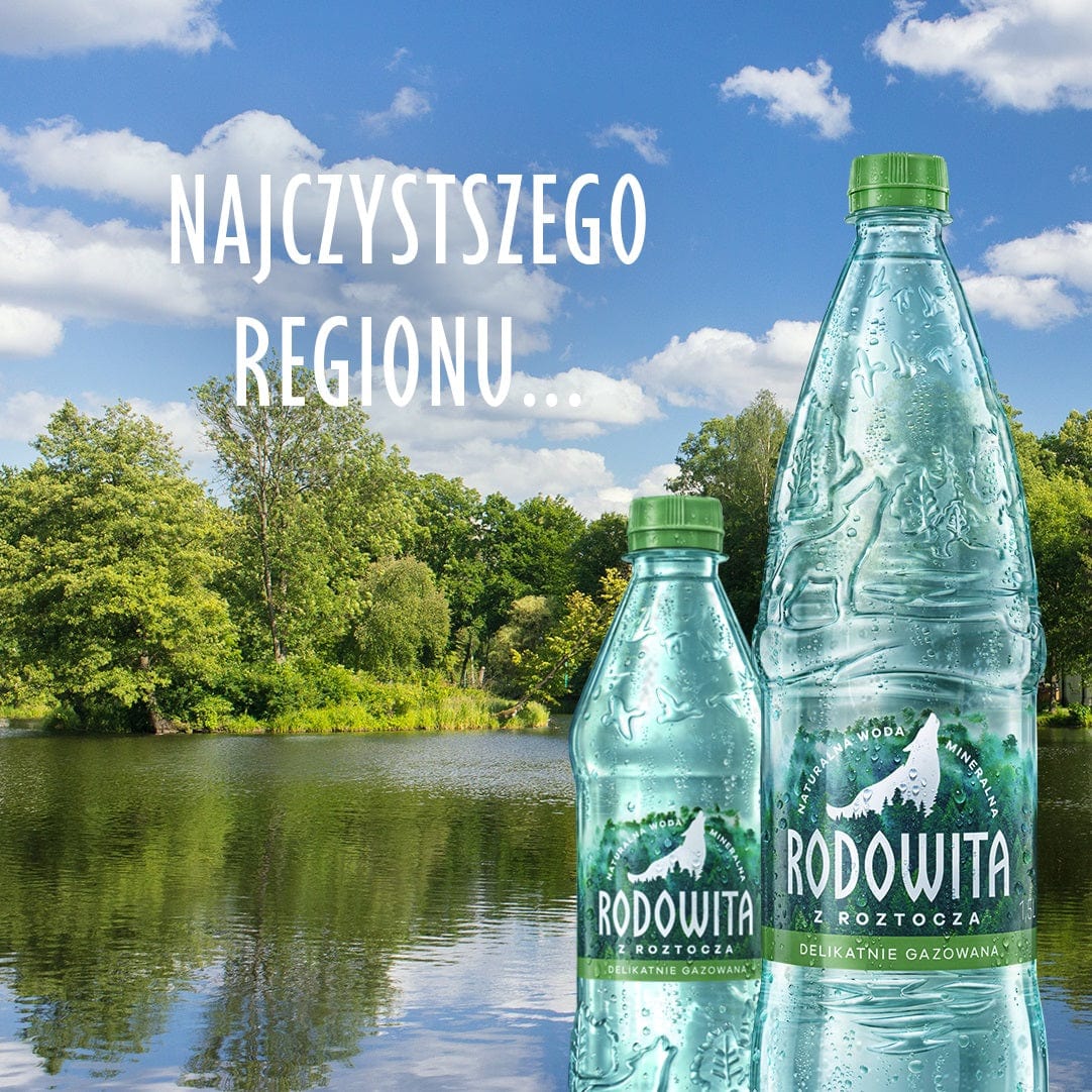 Produkt RODOWITA Woda Woda mineralna RODOWITA z Roztocza niegazowana Active Paleta 684x 1l K_045224_684