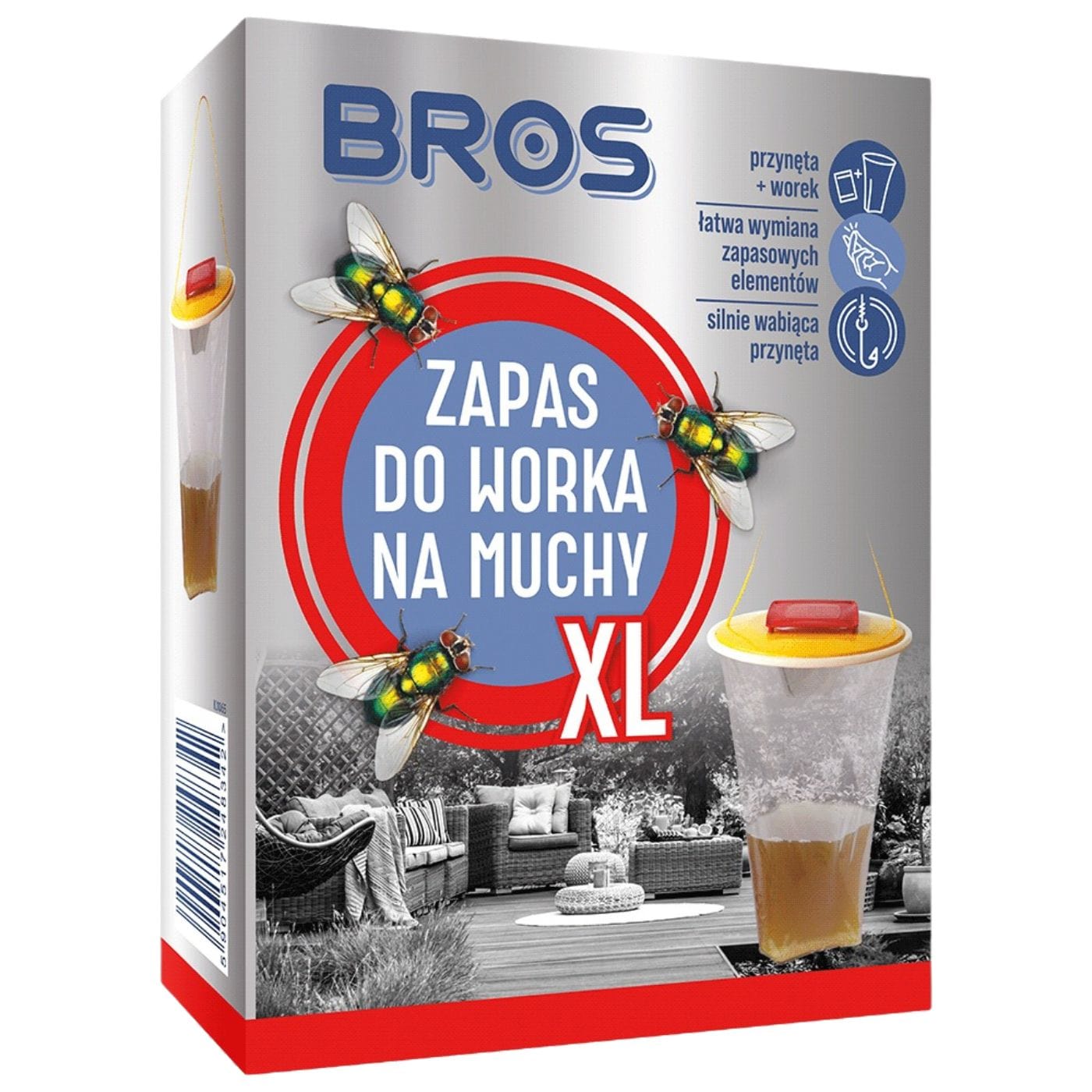 Produkt BROS Zapas do worka na muchy XL BROS przynęta + worek 045897