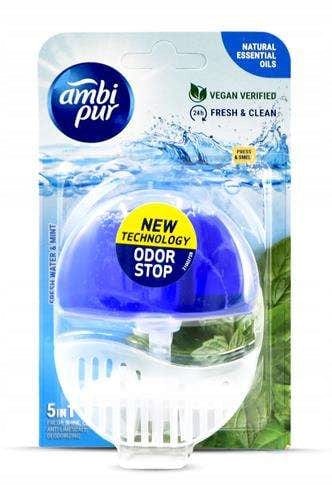 Produkt AMBI PUR Zawieszka do WC AMBI PUR Fresh Water & Mint 55ml 036804