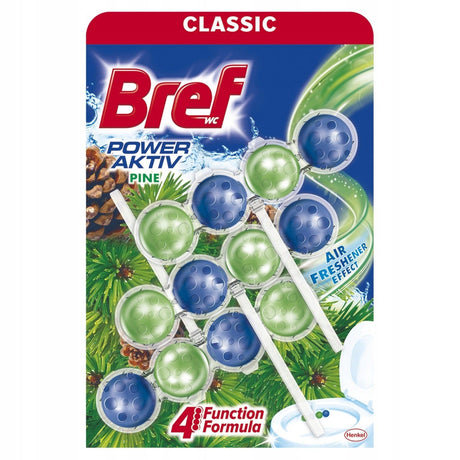 Produkt BREF Zawieszka do WC BREF Power Activ Pine 3x50 g 032966