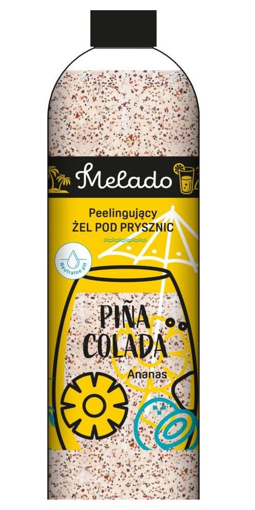 Produkt MELADO Żele i płyny Żel pod prysznic MELADO Pina Colada peelingujący 500ml 033024