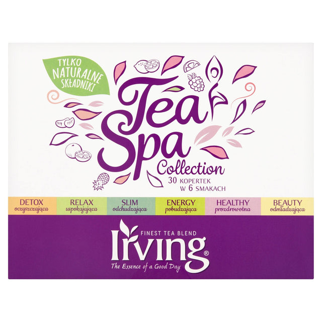 Produkt IRVING Zestaw Herbat Tea Spa Collection Irving Herbata 45 g (30 x 1,5 g) 000430