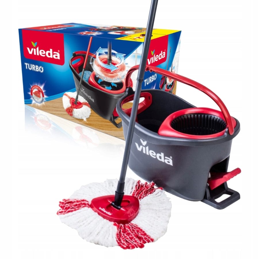 Produkt VILEDA Zestaw mop obrotowy VILEDA Easy Wring&amp;Clean TURBO 1 szt 014487
